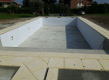 fasi costruttive di piscina in cemento armato isolato
