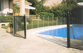 recinzione di sicurezza per piscina